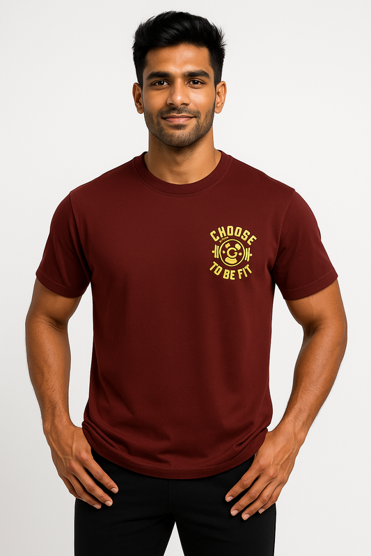 Choose To Be Fit - Gym Motivation T-Shirt | Boldsy Originals